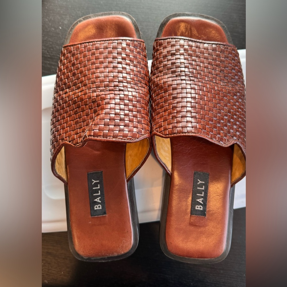 Bally Men’s Leather Sandals Made in Italy